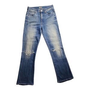 MOTHER The Insider‎ Crop Sz 27 Distressed Jeans Streetware Grunge Quality Denim